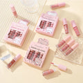 Pearl Shine Lip Gloss Trio – Moisturizing & Glossy Finish